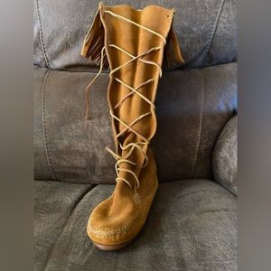Minnetonka Tall Moccasins